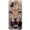 MUTOUREN Cover per Samsung Galaxy A51 5G Custodia in Silicone TPU Trasparenti Ultra Sottile Antigraffio Antiurto Protettivo Case con Pellicola Proteggi Schermo, Giaguaro