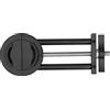 Haofy Strumento per Morsa per Obiettivo della Fotocamera Riparazione Durevole in Argento per il Bordo Dell'obiettivo 27-130 Mm Adatto per Obiettivi più Piccoli Lega di Alluminio, Acciaio Inossidabile