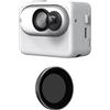 Tuvzylory Set di filtri ND per fotocamere Insta 360 GO3/3S/2, ad alta definizione, impermeabili, anti-appannamento, compatibilità universale, 4K Video Ready (GO3/GO2 - ND32)