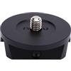 MUNEFE Adattatore per testa a sfera per telescopio, Adattatore per testa a sfera Star Adventurer, Accessorio per telescopio per vari telescopi, fotocamere (Nera)