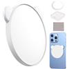 Generic Vetro per selfie per telefono, vetro magnetico per trucco del telefono, schermo per monitor selfie per selfie, vlogging, registrazione video, selfie e vlogging, vetro convesso