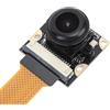 Goshyda Modulo Telecamera per RasPi 5 Zero, Modulo Telecamera per Visione Notturna IR da 130° Grandangolare 5MP Porta CSI 1080P con Sensore OV5647 Obiettivo da 1,85 Mm, Porta CSI, per