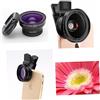 UKCOCO 21 lenti della macchina fotografica lente a clip obiettivo grandangolare lente del cellulare obiettivo della fotocamera del telefono obiettivo della fotocamera del cellulare Black