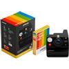 Polaroid Fotocamera istantanea Now+ Gen 3, nero + pellicola a colori (8 foto)