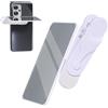 Opilroyn Specchio mobile per selfie - lente antiriflesso per smartphone portatile con clip per selfie specchio Sky Mirror | Selfie Vlog registrazione video riunioni uso esterno possibile