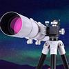 Generic Per iniziare Viaggi Esterni, per adulti Bambini, Astronomia, Rifrattore con lunghezza focale di 700 mm con oculare da 10 mm/20 mm Treppiede Smart
