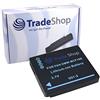 Trade-Shop Fotocamera ad alte prestazioni batteria Li-Ion per Panasonic Lumix DMC FT1 FP8 FS6 FS7 FS10 FS12 FS15 FS25 FS42 FS62 FX40 FX60 FX550 FS25 FP1 sostituisce DMW-BCG10 DMW-BCF10E CGA-S/106C DMW-BCF 10 DMW-BCF-10E CGAS/106 C.