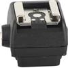 Yunseity Convertitore Adattatore Hot-shoe in Plasticha, Accessorio per Fotocameraflash, per Consione Flash con Fotocamera