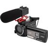 Jectse Videocamera per WIFI 5K, Fotocamera Digitale DV Touch Screen IPS da 3 Pollici, Videocamera Portatile da 56 MP Anti-vibrazione 18X con Zoom Digitale e Messa a Fuoco Automatica per