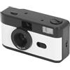 XUMIUZIY Fotocamera a Pellicola 35 Mm, Retrò e Riutilizzabile con Flash, Supporta Pellicole da 135 o 35 Mm in Bianco e Nero o a Colori