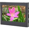 TIKATARER Mini Monitor, Monitor Touch Screen, Mini Display VGA Porta USB 1024x768 Monitor IPS per Controllo Industriale