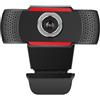 Techly 361827 Webcam USB 720p con Riduzione del Rumore Nero