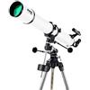 YangRy Astronomical Telescope, Reflective Monocular, 45° Degree Erect Optical Stellar Telescope with Tripod for 360° Degree Adjustment YangRy