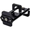 BRIGHTFUFU Supporto Treppiede per Fotocamera Nero in Plastico Pratico | Clip Piattaforma, per Smartphone e Camera, per Fotografare, Accessorio Compatto
