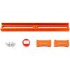 Generico Dovetail Guide, Piastra a coda di rondine Maniglia for telescopio Finder/Base for cannocchiale guida, compatibile for Celestron 8SE C8 C8HD/ C925 C925HD/ C11 C11HD(8SE C8 C8HD Orange)