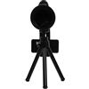 HEATSHAKING Monocolo 40x60 per Telefono Nero Treppiede, Materiale Abs e Lega di Alluminio, Compatto e Alta Definizione per Fotografi e Osservazione a Lunga Distanza
