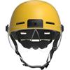 Generisch 2026 Professionale 4K Casco Action Camera con Audio integrato per Scatti Sportivi Vlogging in Ciclismo Sci Avventura (Giallo, Taglia Unica)
