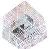LXXOZ 1Pc Prisma Colorato Acchiappasole Cubo Di Vetro Colorato Decorazione Magica For Il Desktop(6x6cm color)