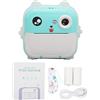 Glomora Fotocamera con Stampa Carina Per Bambini - Fotocamera Istantanea Per Bambini Intelligente con Zoom Multiplo da 24 MP, Mini Fotocamera Digitale con Stampa Termica Per Ragazzi E Ragazze(blu)