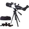 YangRy Hd Durable Astronomical Refractor Telescope Tabletop Tripod Amp; Compass, 116X Outdoor Monocular Space Telescopes, for Kids Birds Watching YangRy