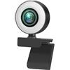 alloneslife 1080P/2K/720P 3 Gear Luce di Riempimento Webcam Auto Per La Messa A Fuoco Web Camera Rotazione Per Computer Portatile Video Reco