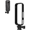 Generico Custodia protettiva per fotocamera Telaio Gabbia Per gli accessori Insta 360 X5, Adattatore e vite, Custodia antigraffio più robusta Copertura a guscio Per gli accessori Insta360 X5