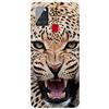 MUTOUREN Cover per Samsung Galaxy A21S Custodia in Silicone TPU Trasparenti Ultra Sottile Antigraffio Antiurto Protettivo Case con Pellicola Proteggi Schermo, Giaguaro