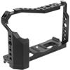 DGERFDJO Compatibile con fotocamere DSLR e Mirrorless, stabilizzatore a gabbia completa con fori da 1/4 e 3/8, slitta fredda ARRI(For Fuji XT4)