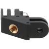 NovelGoal Adattatore per treppiede a gomito a 90 gradi con braccio girevole regolabile con vite compatibile con GoPro Hero 9 8 7 5 Action Camera (solo adattatore)