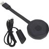 Cuifati Adattatore Dongle per Display HDMI Wireless, per Laptop PC Smartphone per lo Streaming di Audio Video su Proiettore TV, Schermo Verticale Orizzontale Interruttore a Tasto per
