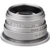 ZGWKMAC Compatibile con obiettivo Sony E 35mm F1.6 APS-C con messa a fuoco manuale con anello adattatore for Micro 4/3 E A6600 6500 EOS-M M50(E mount)