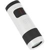 TIEOAXFT Mini telescopio con zoom 10-30x21, cannocchiale portatile, attrezzatura da campeggio, turismo, mirino ottico, monocolo(Beige)