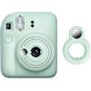 Generic Specchio selfie per Instax Mini12, fotocamera Close-Up lente fotografia specchio Mini 12 Selfie Lens Accessori (Verde)