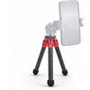 Sxhlseller Mini Supporto da Tavolo per Treppiede da Tavolo in Fibra di Carbonio, Carico di 5 Kg, Attacco a Vite 1/4 3/8, Impugnatura Pieghevole Portatile per Fotocamera, Telefono,