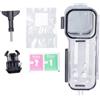 Ausla Custodia Impermeabile per Pocket 3 con Touchscreen, Custodia Subacquea da 45 M, Accessori per Action Camera per Immersioni, Surf e Snorkeling