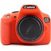 Market&YCY Custodia protettiva in silicone per fotocamera protettiva della fotocamera professionale, Per Canon EOS 1300D/Canon EOS 1500D - Rosso