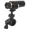 Sxhlseller Action Camera 4K, Fotocamera per Casco Moto Impermeabile, Anti Shake Sport DV con Cavo di Ricarica Impermeabile per Tutto il Corpo per Casco Moto, Staffa per Bicicletta H68B (GOLD)