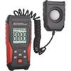 AMRTTWY Misuratore di luce, Illuminometro Digitale TA630A/TA630B Misuratore Di Luce Strumenti Luminanza Fotometrica Ad Alta Precisione(TA630B Split)