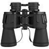 UsmAsk Binocolo telescopico Binocolo 20X50 Telescopio portatile per esterni a bassa luminosità HD h Power (Colore : Nero) (Nero)