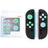 Pidynx Tappi per joystick per Switch2 Tappi per pulsanti in silicone adesivi colorati in silicone
