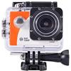 SONGR Action Camera Fotocamera Subacquea Schermo Ad Alta Definizione Da 2,0 Pollici, Doppia Lente Da 2400 W Pixel, Fotocamera Sportiva Impermeabile Per Immersioni