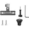 XAGMODSHN Lega di alluminio Bike Mount Clamp Ciclismo Camera Holder per 13 telecamere panoramiche di azione per sport all'aria aperta