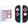 Pidynx Tappi per joystick per Switch2 Tappi per pulsanti in silicone adesivi colorati in silicone