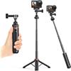 VRIG Express VRIG AC80 - Mini treppiede estensibile per fotocamera da 40,6 cm, 360 gradi, portatile, monopiede per Go Pro 13/12/11/10/9, DJI Osmo Action 6/5Pro/4/Osmo Nano, Insta360 X5