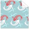 DIYthinker Japan culture cute blu in stile giapponese carpa onde ripetere totem illustrazione modello occhiali panno di pulizia del pulitore dello schermo 5PCS