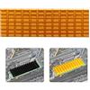 Mtlavishness PCie. Aletta di raffreddamento del dissipatore di calore SSD 2280 per computer desktop portatileoro (Gold)