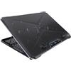 Denash 10 Ventole, 5 velocità Regolabili, Luce RGB, Base Stabile, Compatibile per Laptop da 12 a 19 Pollici, Pad di Raffreddamento Alla Ventola per Laptop, Raffreddamento Rapido (14 fan)