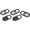 iplusmile Copertura Scorrevole per Fotocamera Laptop Ultrasottile 0,04 Pollici, Set 5 Pezzi Copertura Rimovibile per Webcam Smartphone e Tablet, Protezione Privacy Riutilizzabile