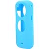 Tbest Custodia protettiva per fotocamera sportiva in silicone a prova di polvere a prova di polvere professionale doppia assicurazione (una x2 blu)