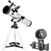 YangRy Telescopes for Adults,Telescopes HD Outdoor Monocular Space Telescope Refractor Astronomical Telescope with 5X24 Finder Scope YangRy